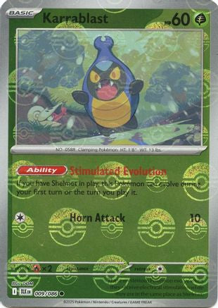 Karrablast (Poke Ball Pattern) 9 - SV Black Bolt Holofoil