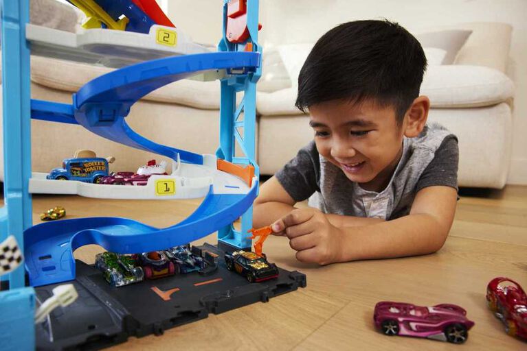 Hot Wheels - City Transforming Race Tower