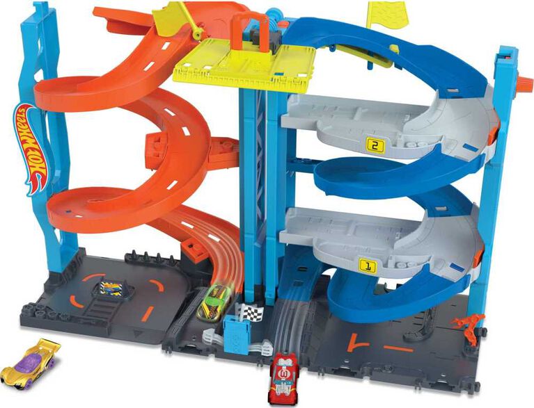 Hot Wheels - City Transforming Race Tower