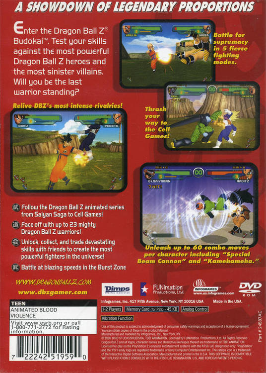 Dragon Ball Z: Budokai [Greatest Hits] (usagé)