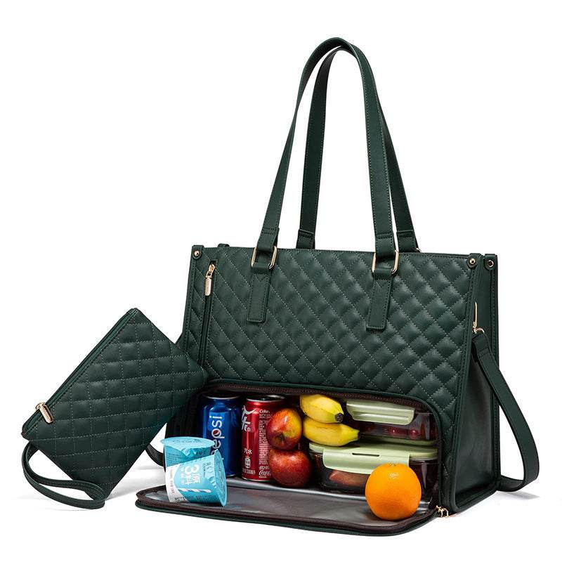 Women's Insulated Lunch Bag Handbag – Thermal Work Tote