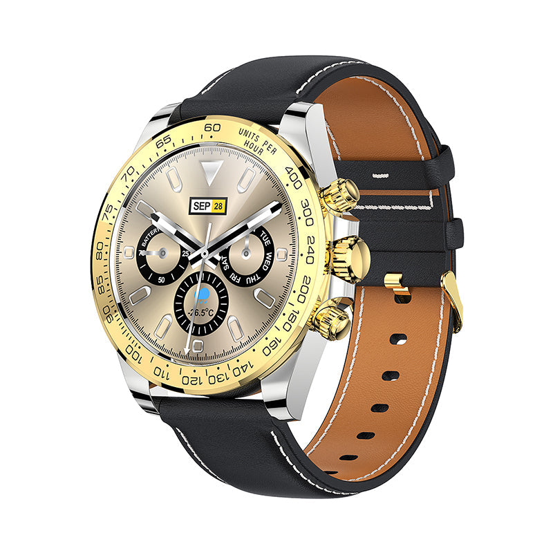 IP68 Waterproof Stainless Steel Smart Watch – Fashion Sport Fitness Watch
