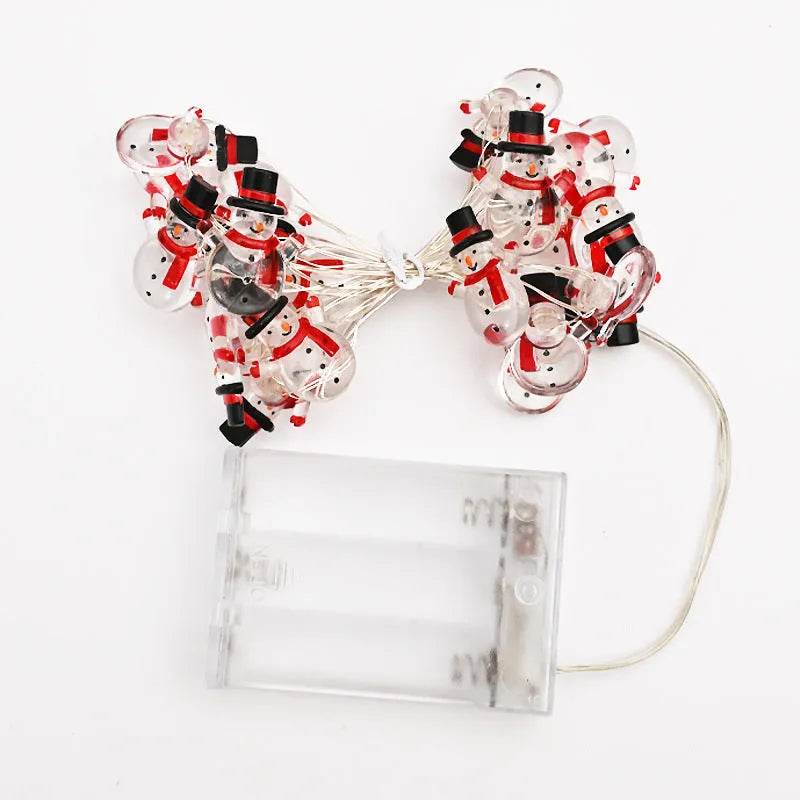 Christmas Christmas Snowman Modeling Decorative String Lights