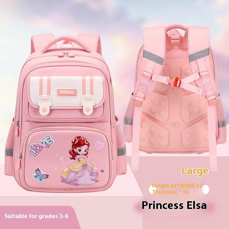 Large Capacity Waterproof Lightweight Schoolbag for Girls – Student Backpack