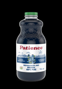 Patience Fruit - Org Pure Wild Blueberry Juice (946ml)