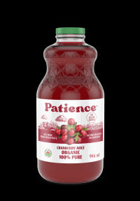 Patience Fruit - Org Pure Cranberry Juice (946ml)