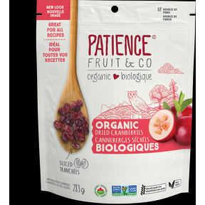 Patience Fruit - Organic Dried Cranberries (283g)