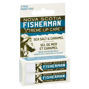 Nova Scotia Fisherman - Lip Balm DUO SeaSalt N Caramel (2pk)