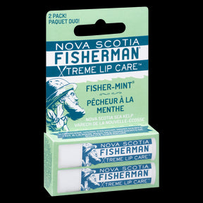 Nova Scotia Fisherman - Lip Balm DUO Pks FisherMint (2pk)