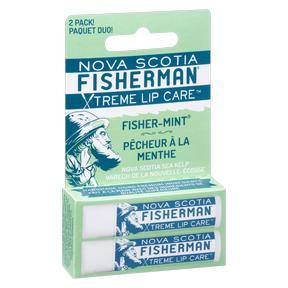 Nova Scotia Fisherman - Lip Balm DUO Pks FisherMint (2pk)