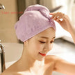 Women's Microfiber Hair Dryer Cap Absorbent Hair Towel.