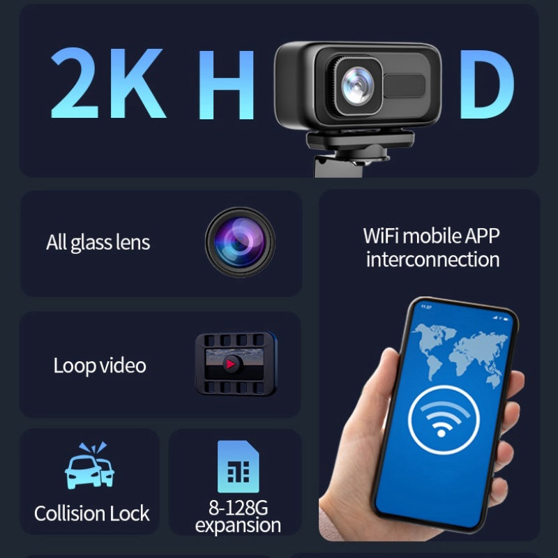 2K Motorcycle Dash Cam – Waterproof Riding Camera for Motorcycles and Electric Bikes Canada
