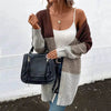 New style Autumn Winter Women Long Knitted Sweater Cardigan