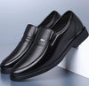 Men's Cowhide Leather Business Casual Shoes – Soft Sole Comfort | Canada & USA