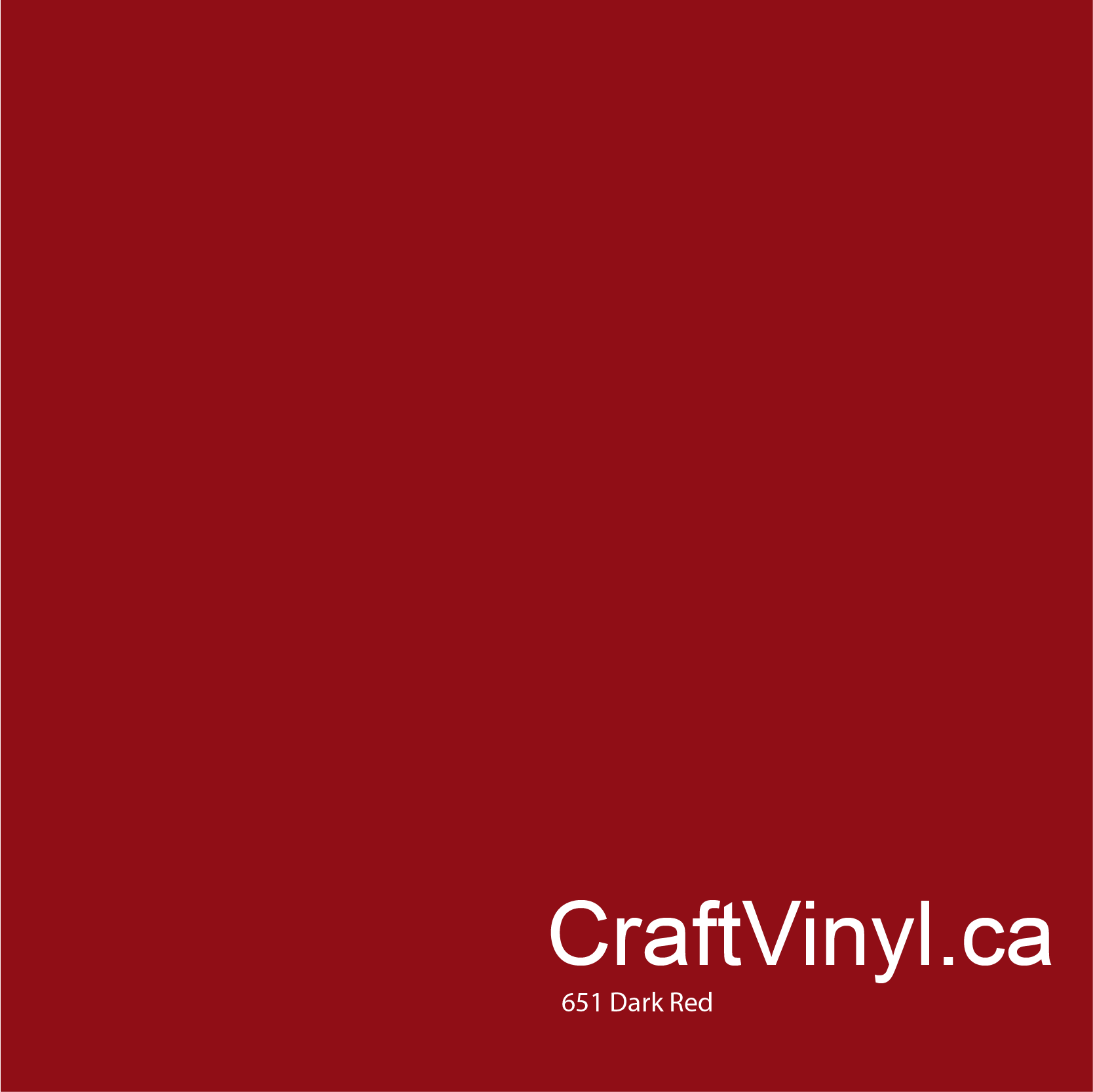 Oracal 651 Glossy Dark Red #030