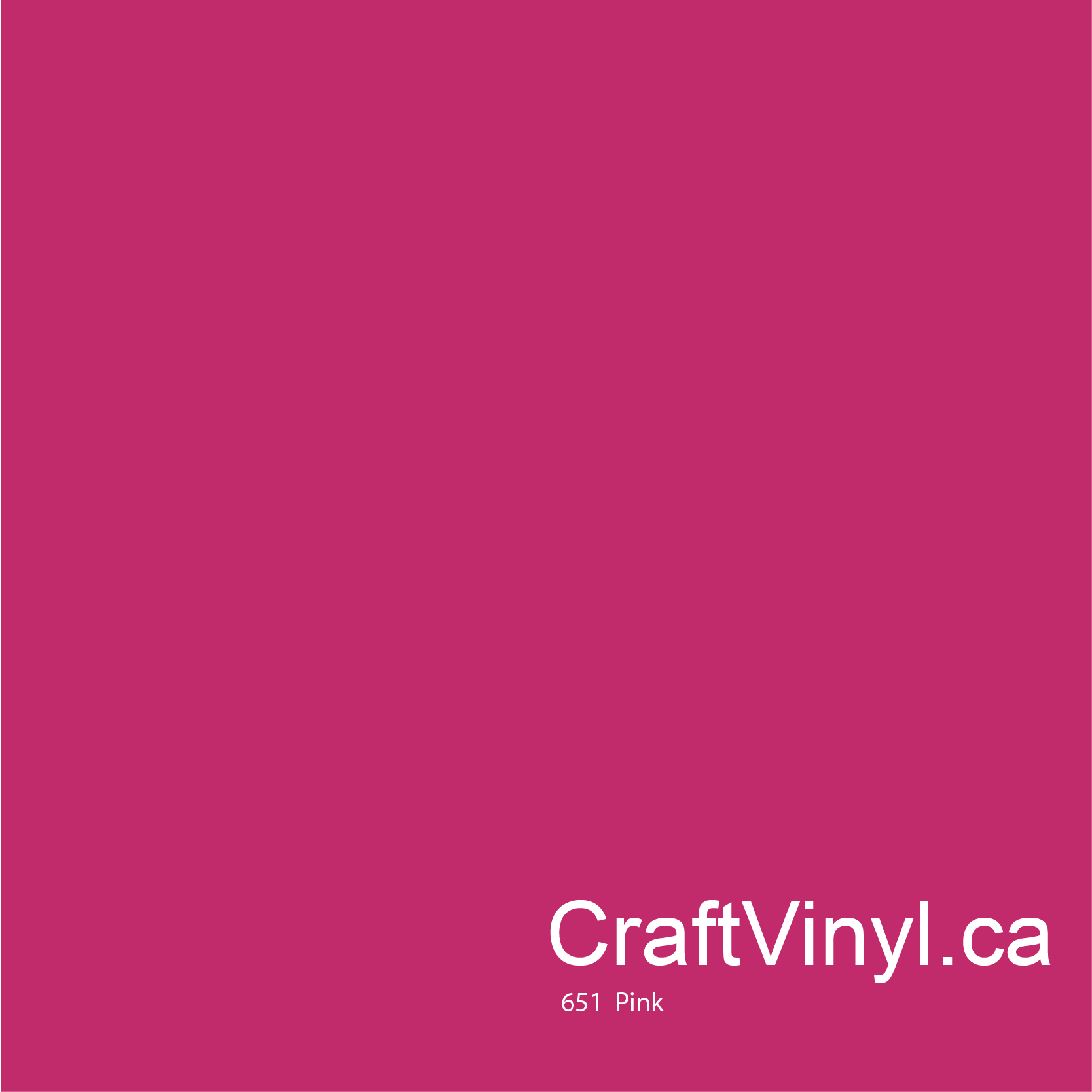 Oracal 651 Glossy Pink Vinyl #041