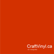 Oracal 651 Glossy Orange Red #047
