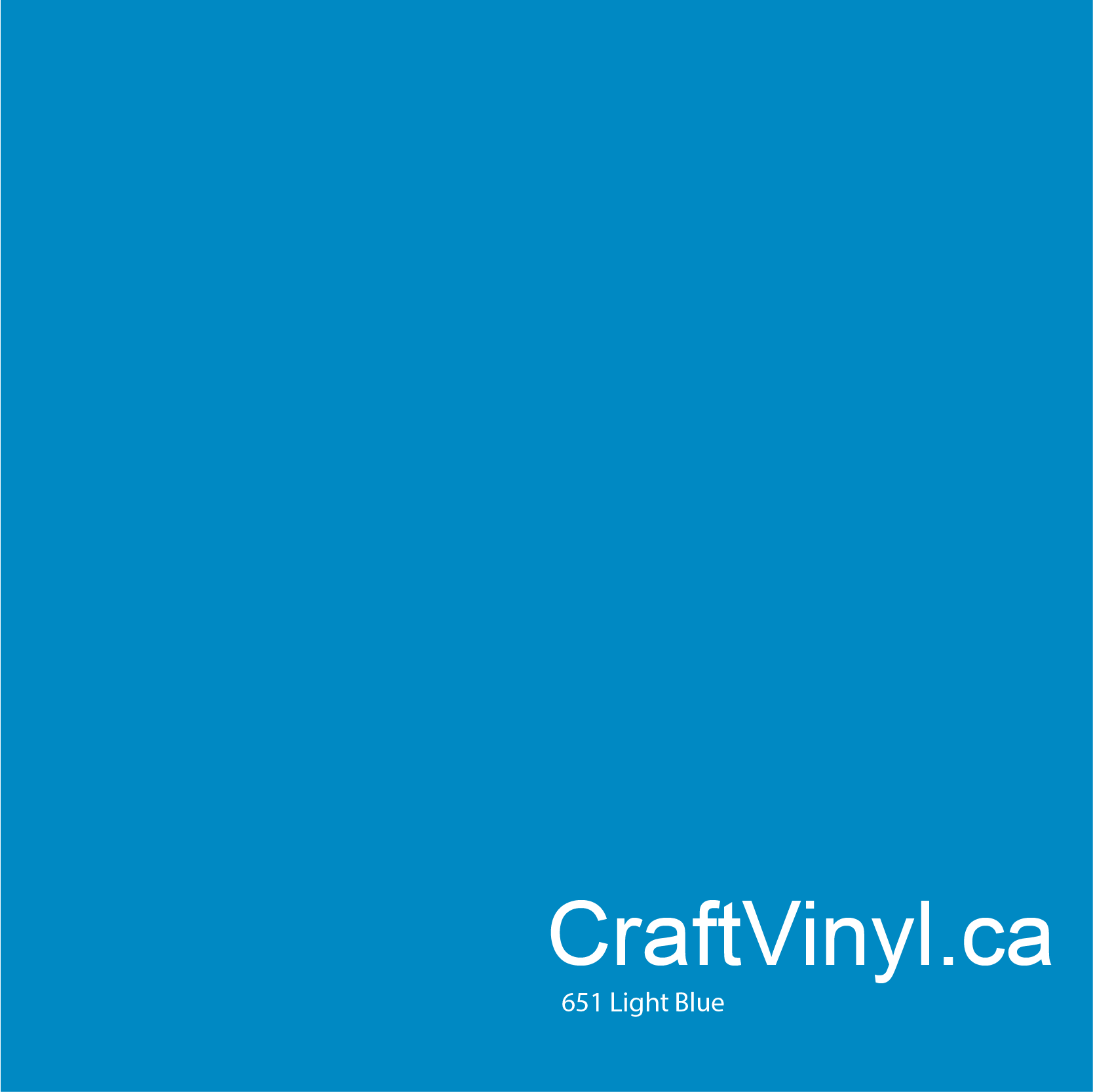 Oracal 651 Glossy Light Blue Vinyl #053