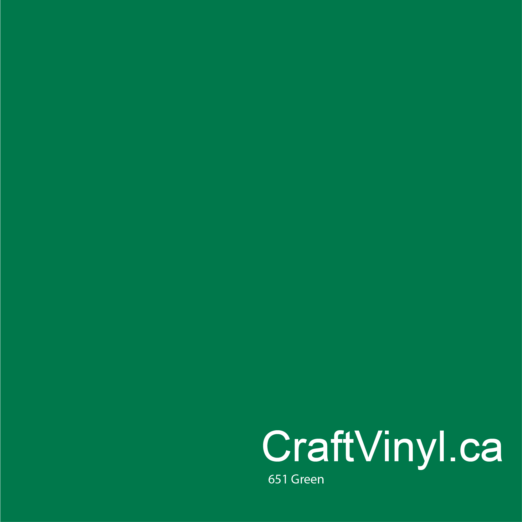 Oracal 651 Gloss Green Vinyl Sheets #061
