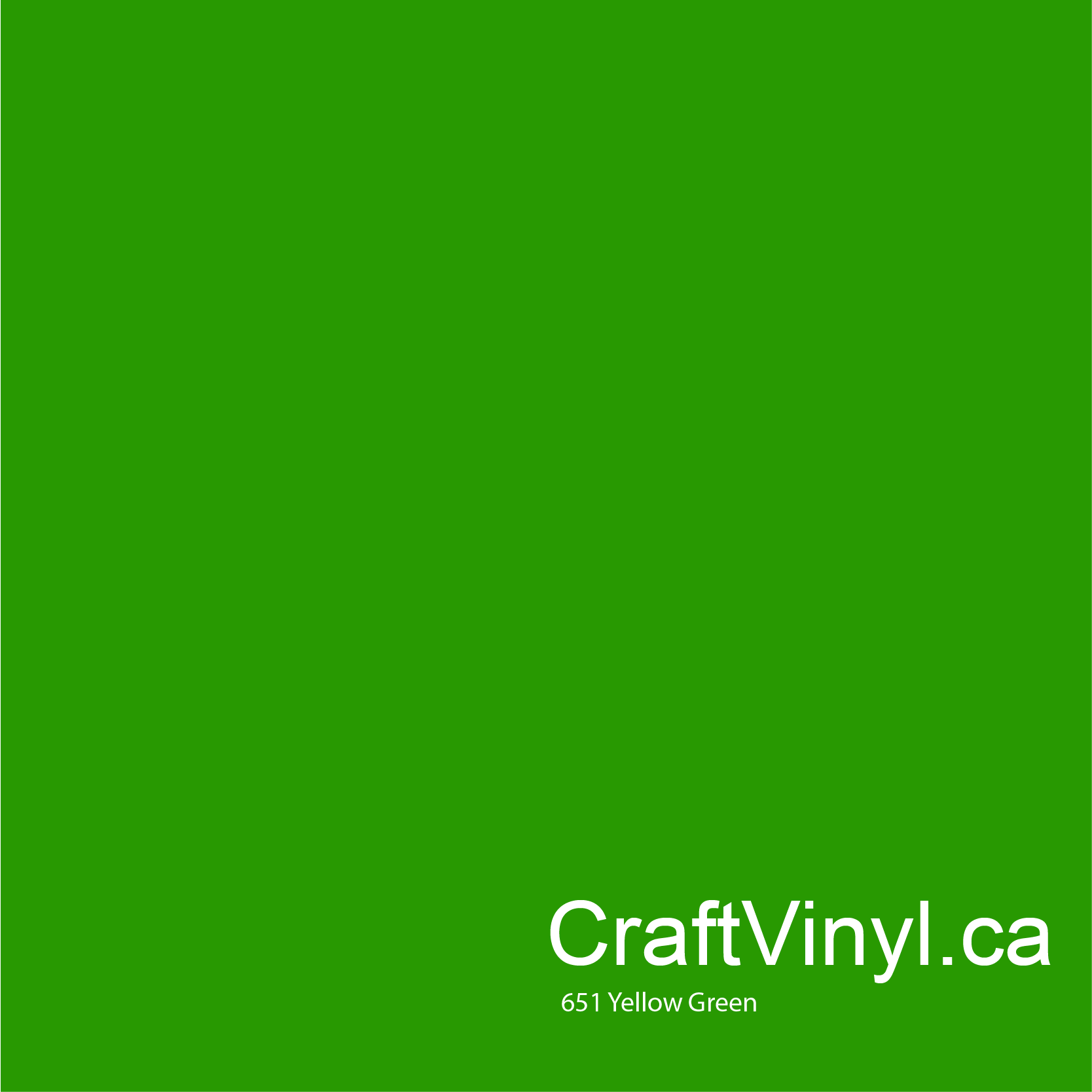 Oracal 651 Glossy Yellow Green Vinyl #064