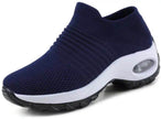 Casual Fashionable Socks Mesh Sneakers No tie sneakers women