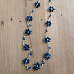 Wooden Ball Flower Necklace