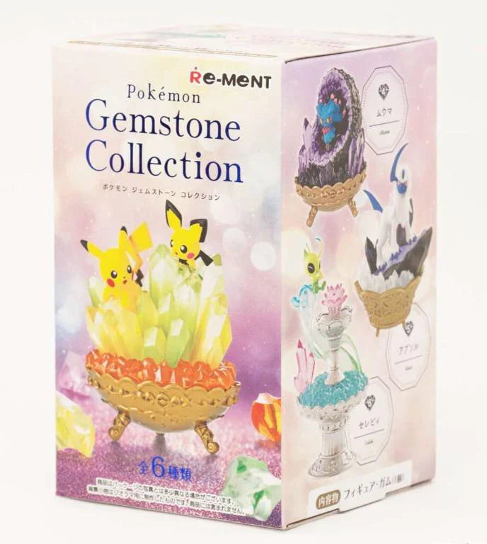 Pokemon Gemstone Collection (1 Random Box) (Re-ment Blind Box)