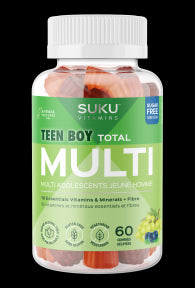 SUKU Vitamins - Teen Boy Total Multi (60gmy)
