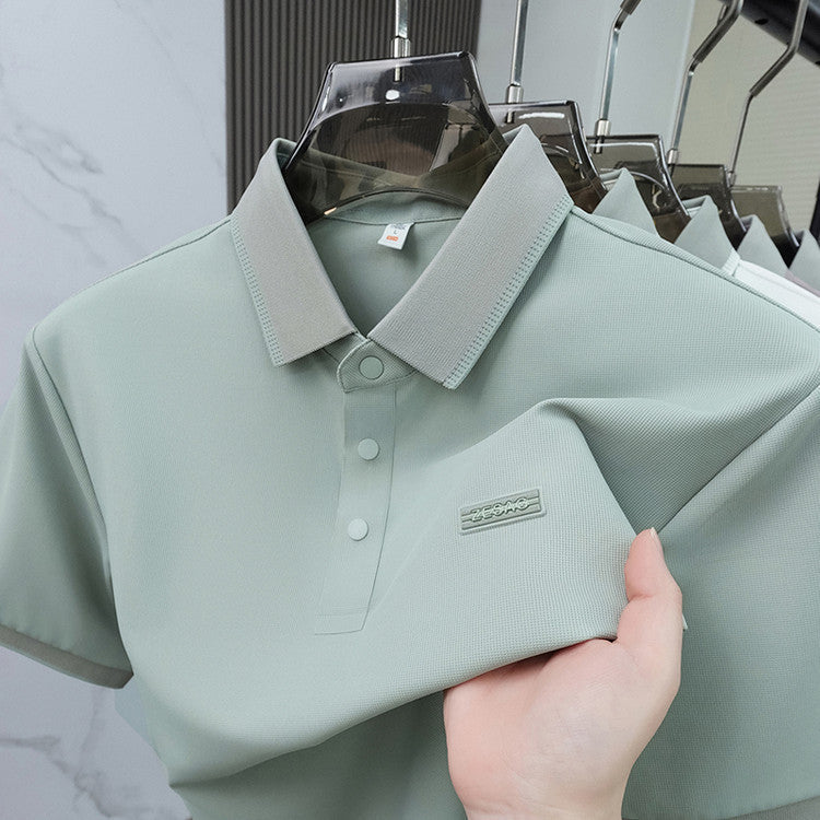 Seamless Ice Silk Men's Short-Sleeve T-Shirt | Canada & USA
