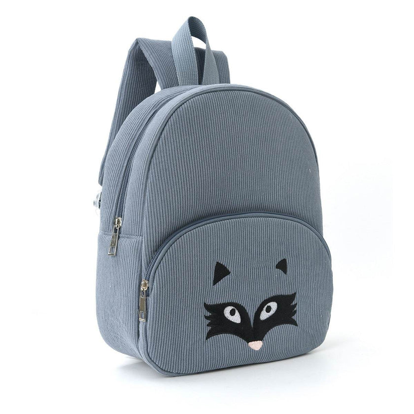 Embroidered Bear Backpack – Corduroy Cute Bag