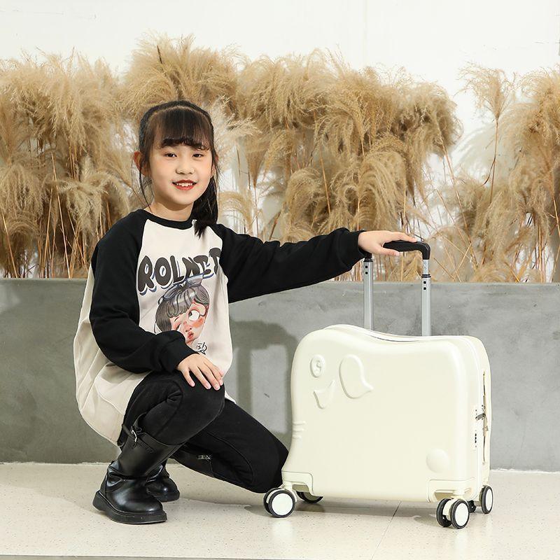 Kids Carry On Luggage Rolling Suitcase Lightweight Children Travel Trolley