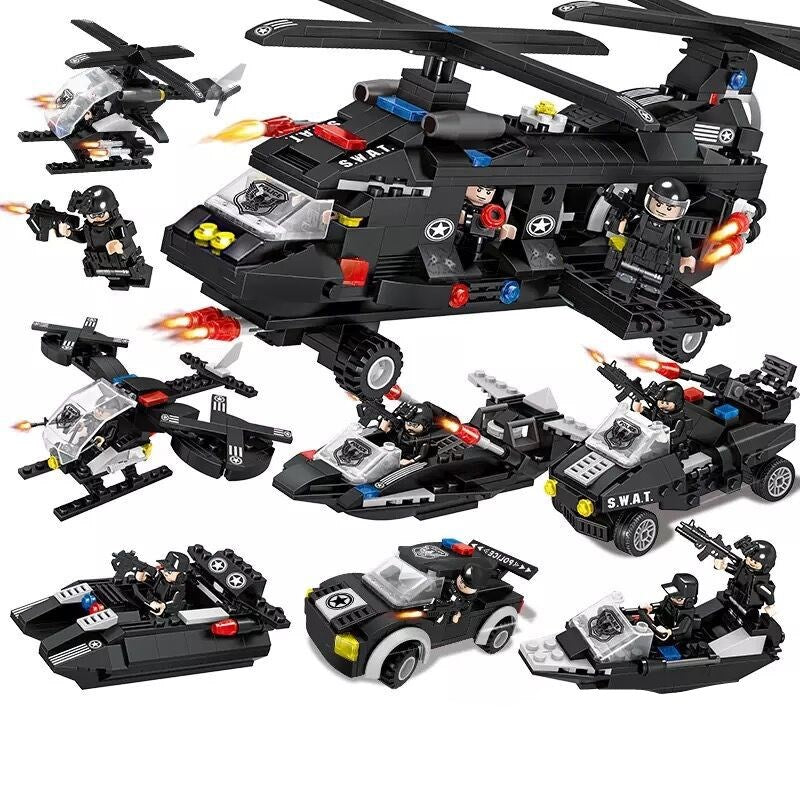 Police Building Blocks Set for Kids – ABS Plastic STEM Construction Toy Canada & USA