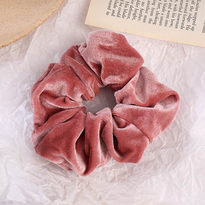 Fashion Velvet Scrunchies for Hair Ponytail Holder