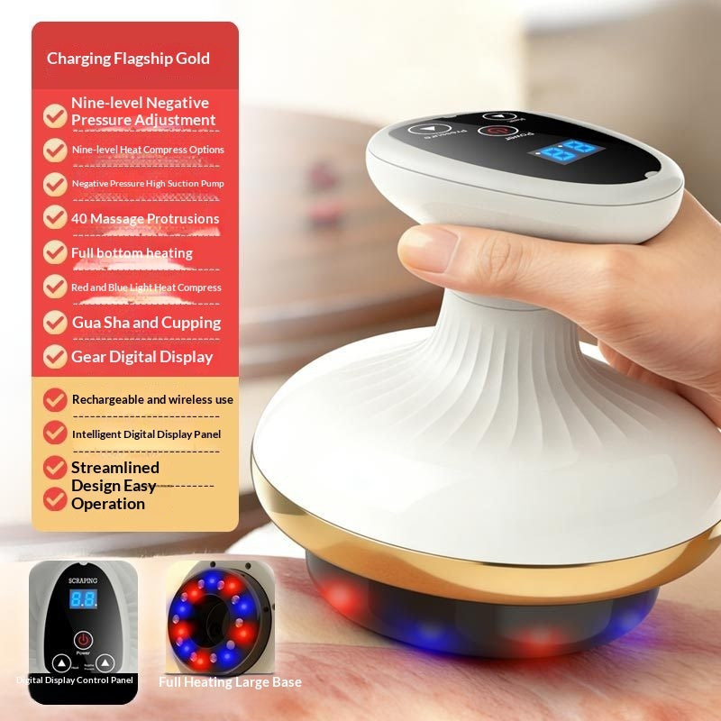Electric Gua Sha Massager – Cupping Therapy Device