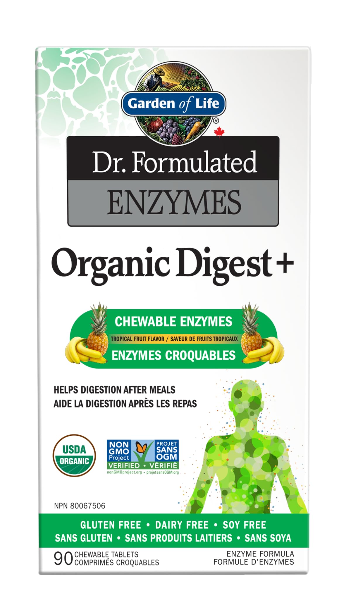 Garden of Life - Organic Digest+ (90ch)