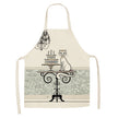 European and American cartoon cute cat apron