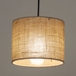 JUTE Natural Woven Pendant Light for Dining Room, Bedroom & Warm Scandinavian Interiors