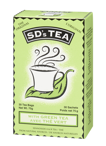 Platinum Naturals - SD's Tea With Green Tea (30bg)