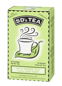 Platinum Naturals - SD's Tea With Green Tea (30bg)