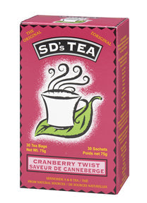 Platinum Naturals - SD's Tea Cranberry (30bg)