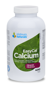 Platinum Naturals - EasyCal Calcium (240sg)