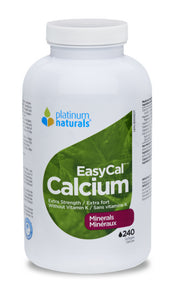 Platinum Naturals - EasyCal Calcium (240sg)