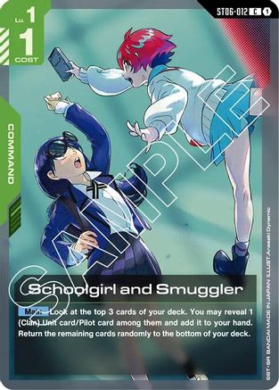 Schoolgirl and Smuggler (ST06-012) - Starter Deck 06 Clan Unity