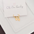 Acorn Huggie Hoop Earrings