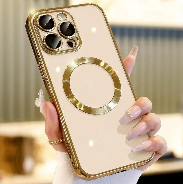 MagSafe iPhone Case with Camera Lens Cover TPU Shockproof Slim Fit iPhone 11 12 13 14 Pro Max