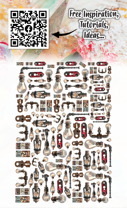 AALL and Create - Ephemera Die-Cuts - Halo Haze