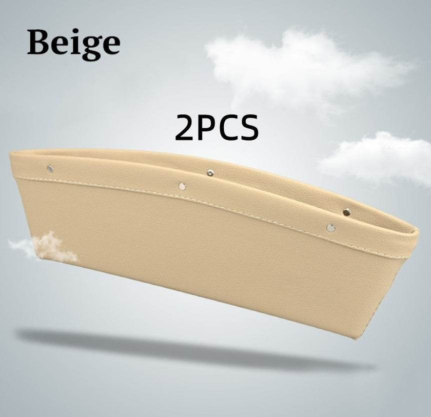 PU Leather car seat gap organizer Bag