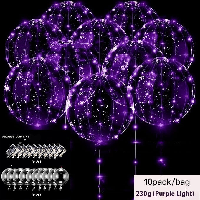 LED Glowing Balloon Party Decoration – 20