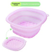 Foldable Silicone Face Ice Bath Bowl