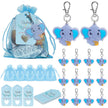 Elephant Party Theme Birthday Decoration Suit – Baby Shower & Kids Birthday Scene Layout Kit